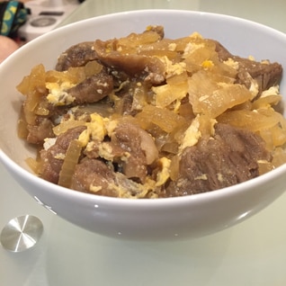 簡単！ 牛すじ丼